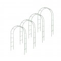 Arcos de jardim de metal para escalar plantas