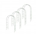 Metal garden arches for climbing plants